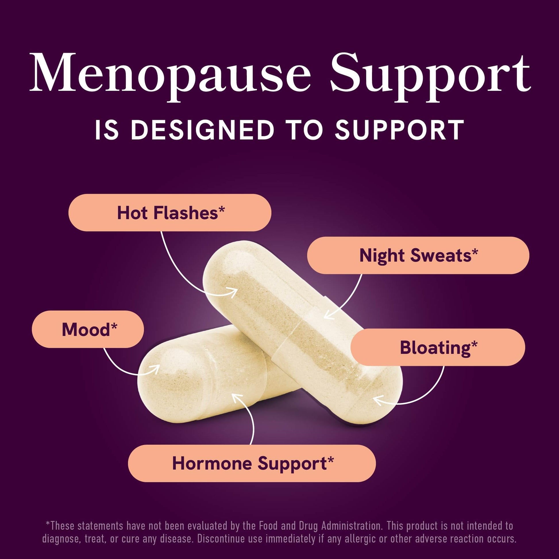 Menopause Support with Prebiotics and Probiotics for Women | Hormone Balance, Hot Flashes & Night Sweats | 50 Billion CFU, DIM & Black Cohosh | Triple Action Menopause Supplements for Women | 30 Ct SMNutritionBuy Supplements Australia