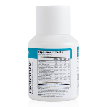 Isotonix Calcium Plus – Calcium Supplement for Women and Men with Magnesium, Vitamin D3, and Vitamin C – Fast Absorbing Isotonic Formula – Calcium Citrate & 5 Salts - 90 Servings IsotonixBuy Supplements Australia