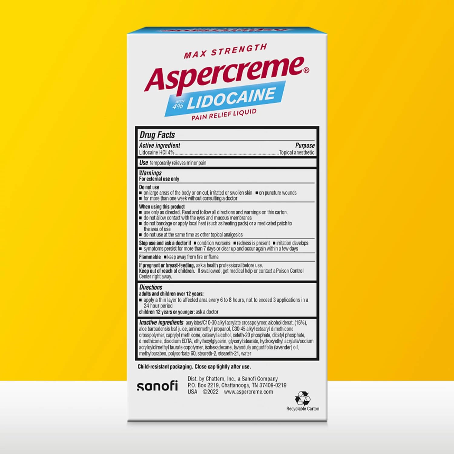 Aspercreme Essential Oils Lidocaine Pain Relief with No-Mess Roll-On Applicator, Max-Strength Lidocaine Numbs Away Nerve Pain, Moisturizing Aloe Hydrates Skin, Lavender, 2.5 Oz., 2pk AspercremeBuy Supplements Australia