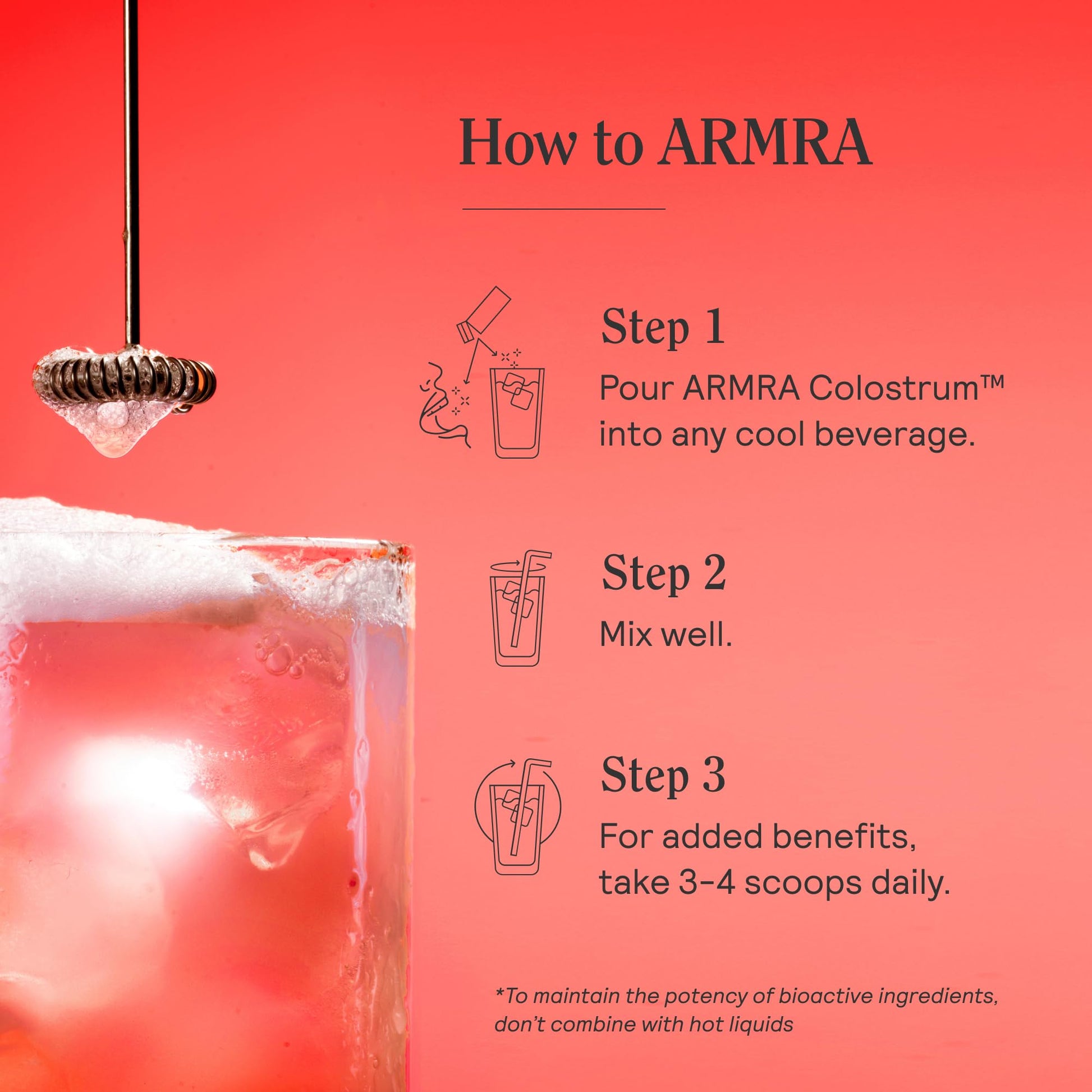 ARMRA Colostrum™ Premium Powder, Grass Fed, Gut Health Bloating Immunity Skin & Hair, Contains 400+ Bioactive Nutrients, Keto, Gluten & Fat Free (Vine Watermelon Bundle | 120 Servings) ARMRABuy Supplements Australia