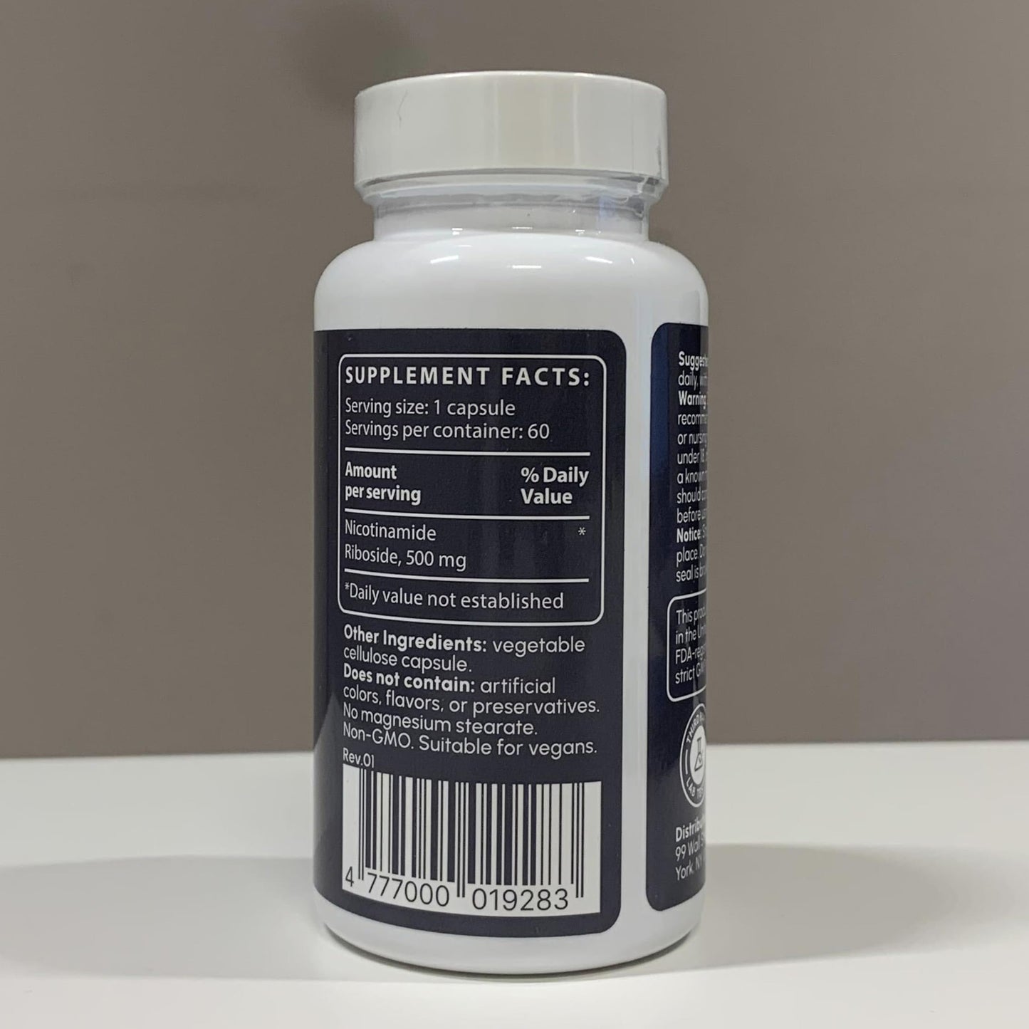 partiQlar Nicotinamide Riboside (NR) 500mg – NR Supplement for Cellular Health, Anti-Aging, Energy & Metabolism Support – 2-Month Supply (60 Capsules) partiQlarBuy Supplements Australia