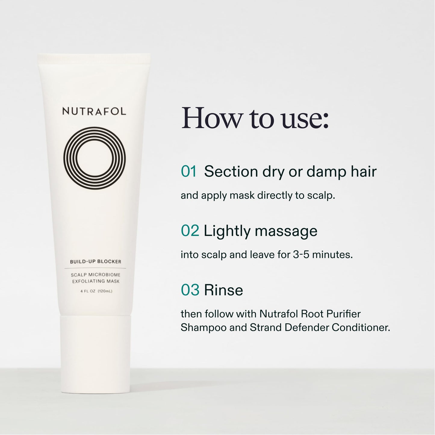 Nutrafol Exfoliating Scalp Mask, Eliminates Product Build-up and Oil for Healthier Hair and Scalp, Physician-formulated for Thinning Hair, Color and Extension Safe - 4 Fl Oz Bottle NutrafolBuy Supplements Australia