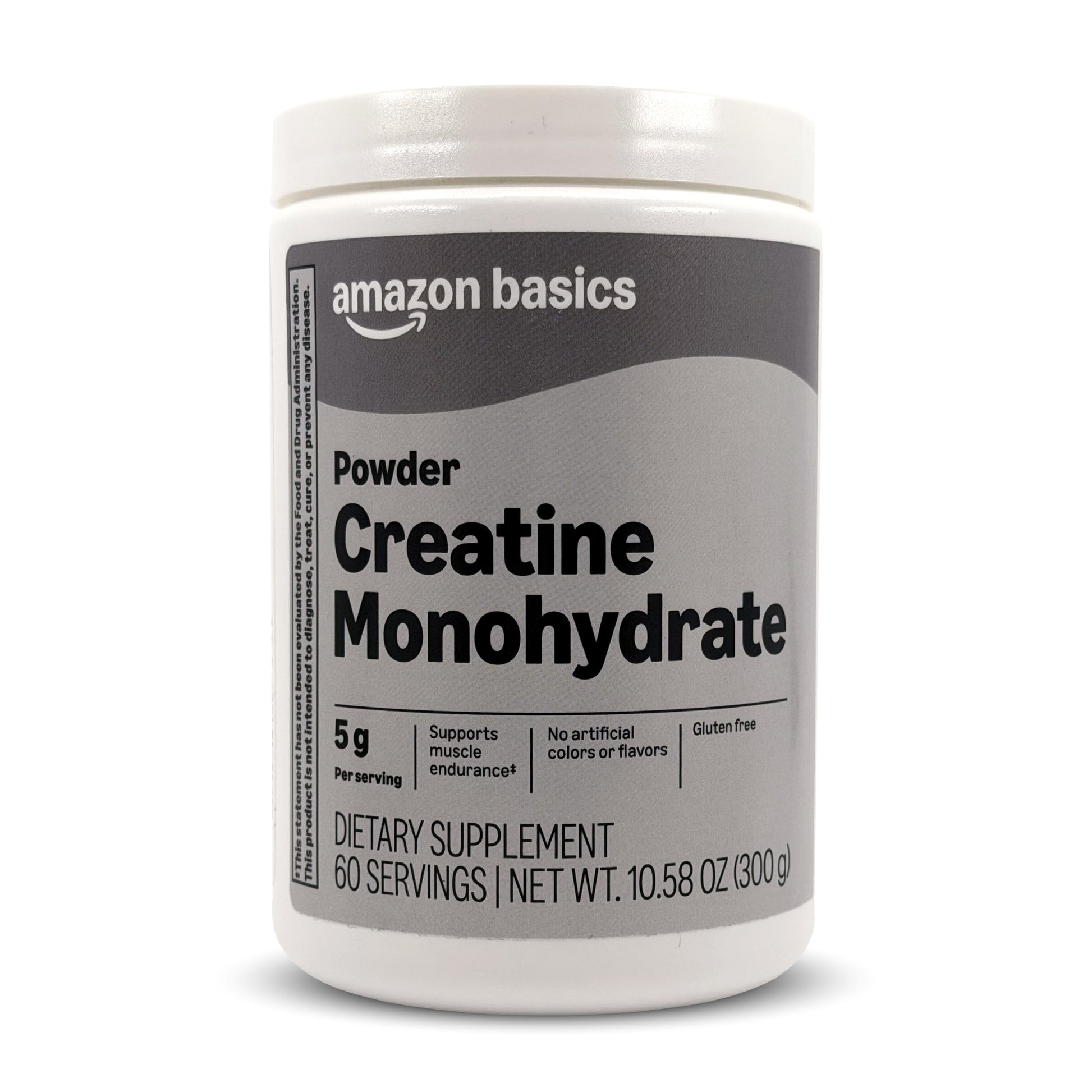 Amazon Basics Creatine Monohydrate Powder, 10.58 oz, 60 Servings Amazon BasicsBuy Supplements Australia