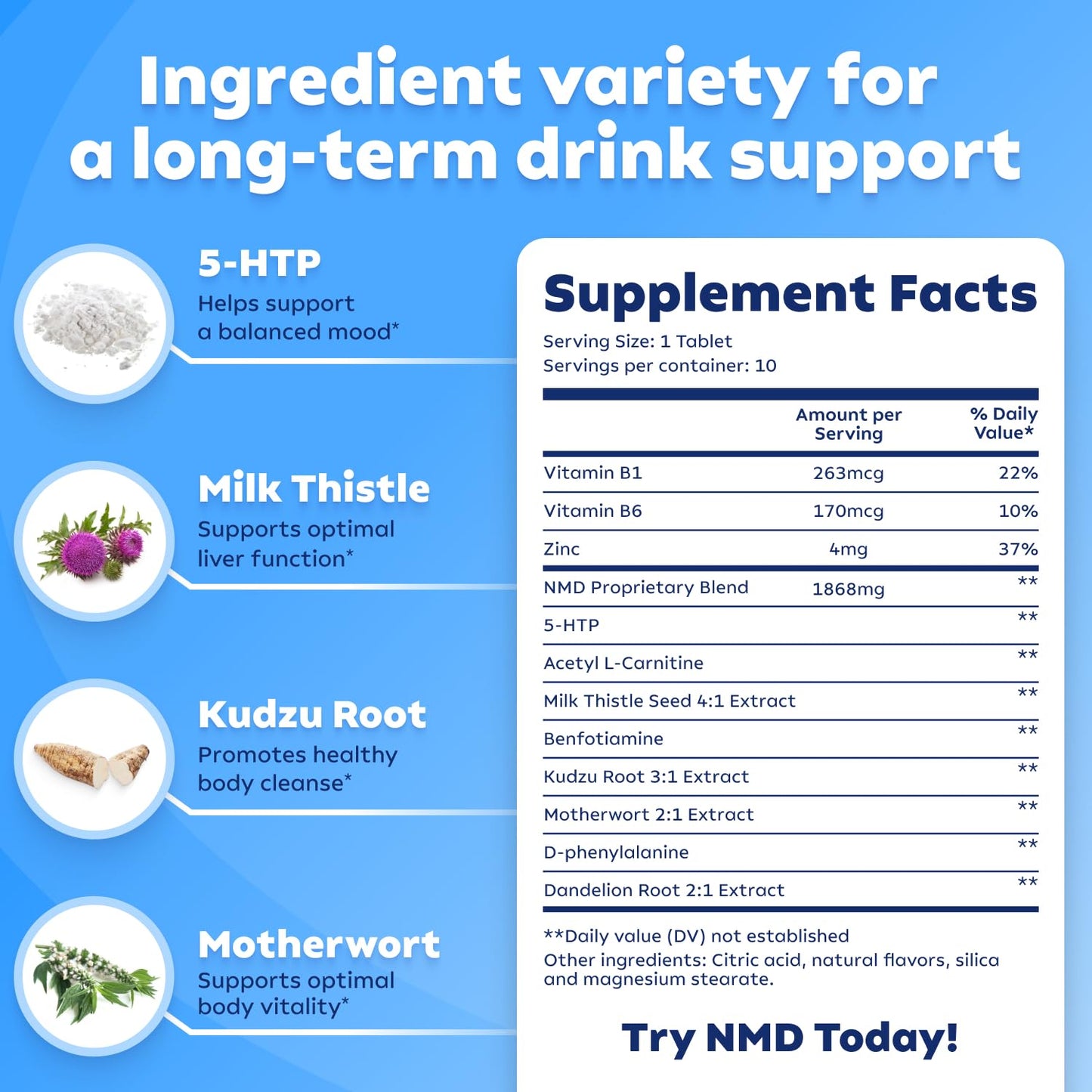 NoMoreDrinks Alcohol Cravings Reducer - Stop Drinking Alcohol Supplements & Liver ErectogenBuy Supplements Australia