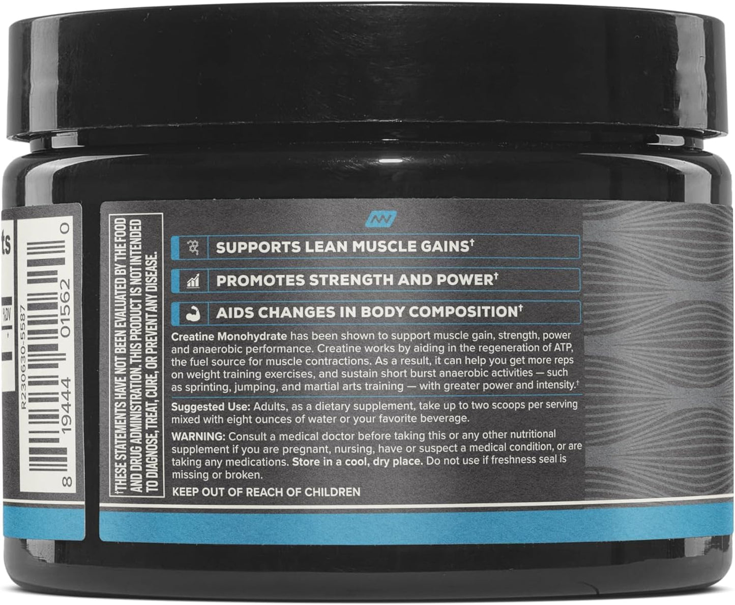ONNIT Creatine Monohydrate Powder – IGEN™ Non-GMO Tested, 5g Premium Creatine for Muscle Strength, Power & Lean Mass, Supports Brain Health & Cellular Energy, Unflavored, 30 Servings, 5.29 oz 3-Pack ONNITBuy Supplements Australia