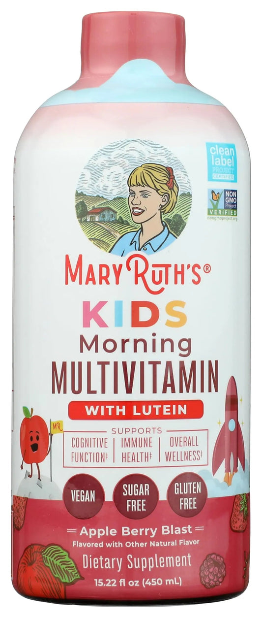 MaryRuth's Kids Liquid Morning Multivitamin | Kids Multivitamin | Immune Support | Vitamin C & D | Kids Vitamins | MaryRuth OrganicsBuy Supplements Australia
