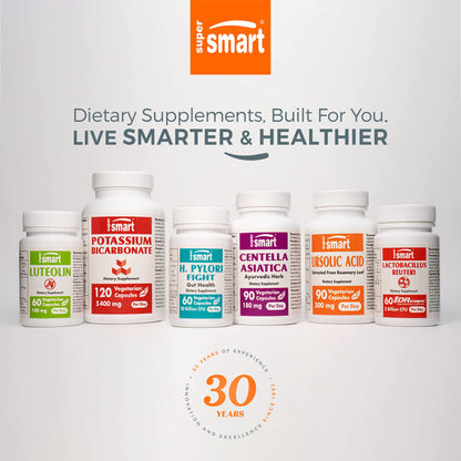 Supersmart - Potassium Bicarbonate 5400mg per Day (High Dose) - Electrolyte Mineral SupersmartBuy Supplements Australia