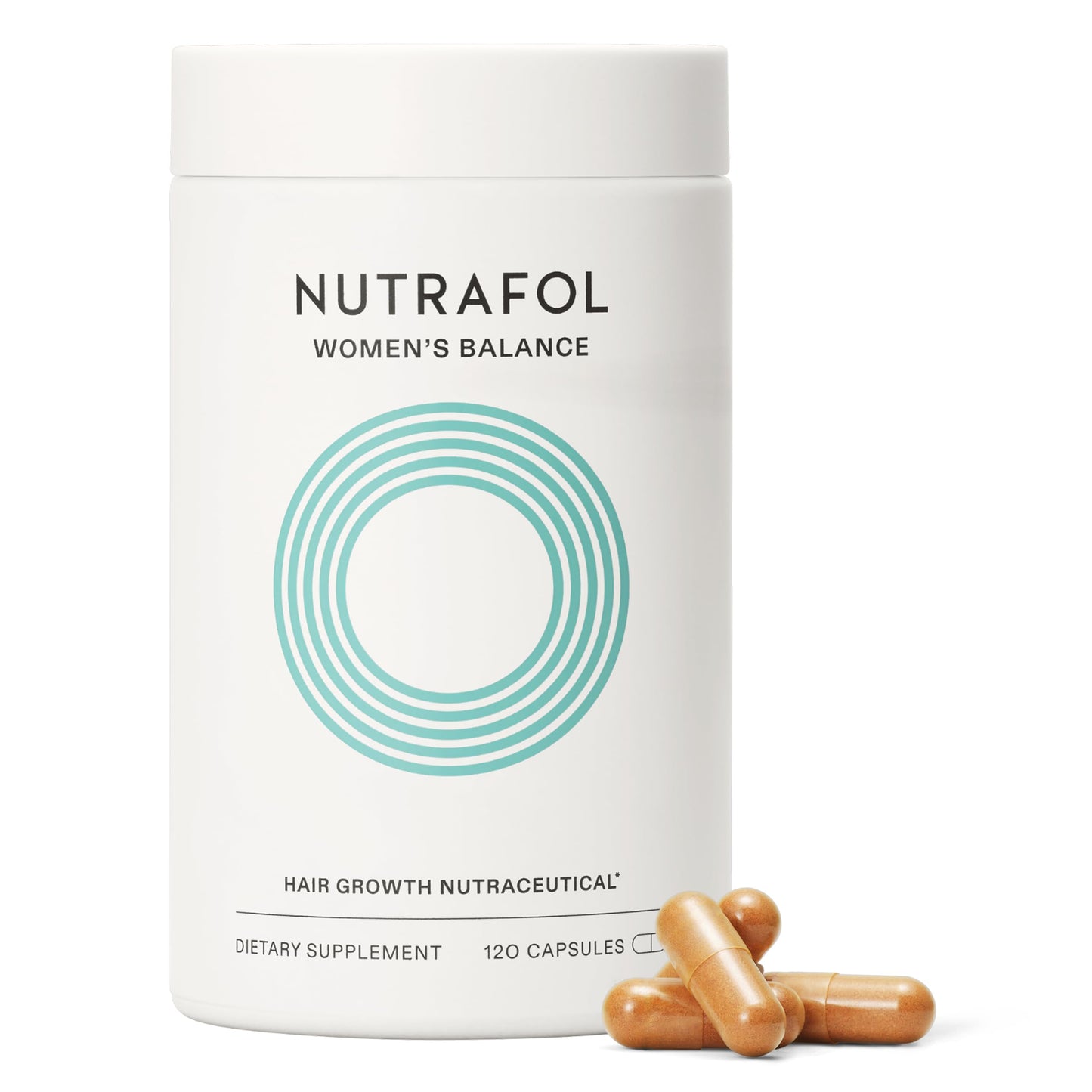 Nutrafol Women's Balance Hair Growth Supplements, Ages 45 and Up, Clinically Proven for Visibly Thicker Hair and Scalp Coverage, Dermatologist Recommended - 1 Month Supply NutrafolBuy Supplements Australia