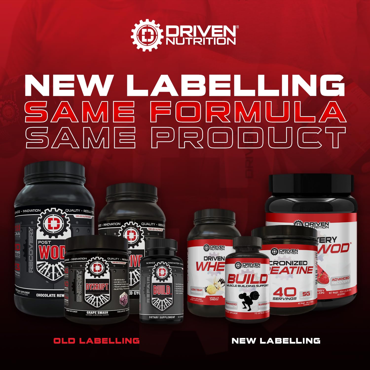 Driven WHEY- Grass Fed Whey Protein Powder: Delicious, Clean Protein Shake Driven NutritionBuy Supplements Australia