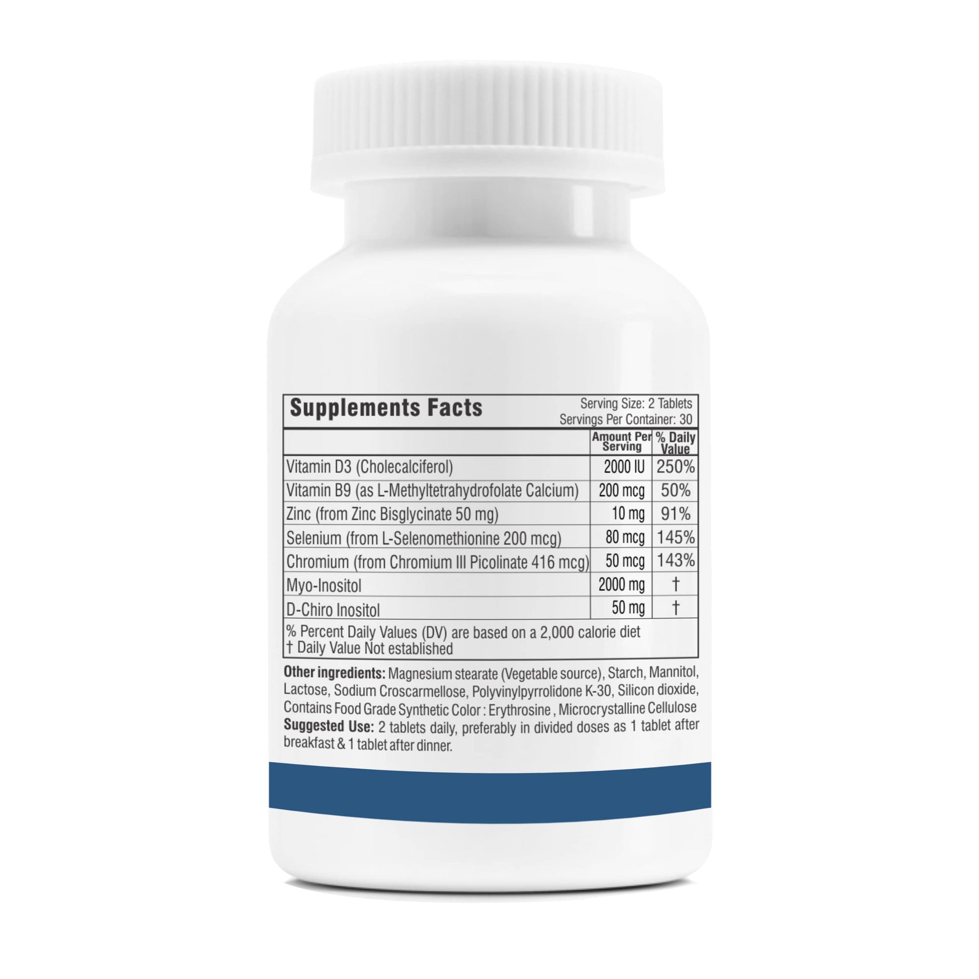 Trexgenics SYNERGISTIC & ADVANCED PCOS Support Myo-Inositol 1000 mg, D-Chiro TrexgenicsBuy Supplements Australia