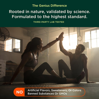 Genius Estrogen Balance, Dim Supplement - Blocker for Men & Women - Hormones, Hormonal Acne & Menopause - Aromatase Inhibitor with Grape Seed Extract & BioPerine - 30 Capsules The Genius BrandBuy Supplements Australia