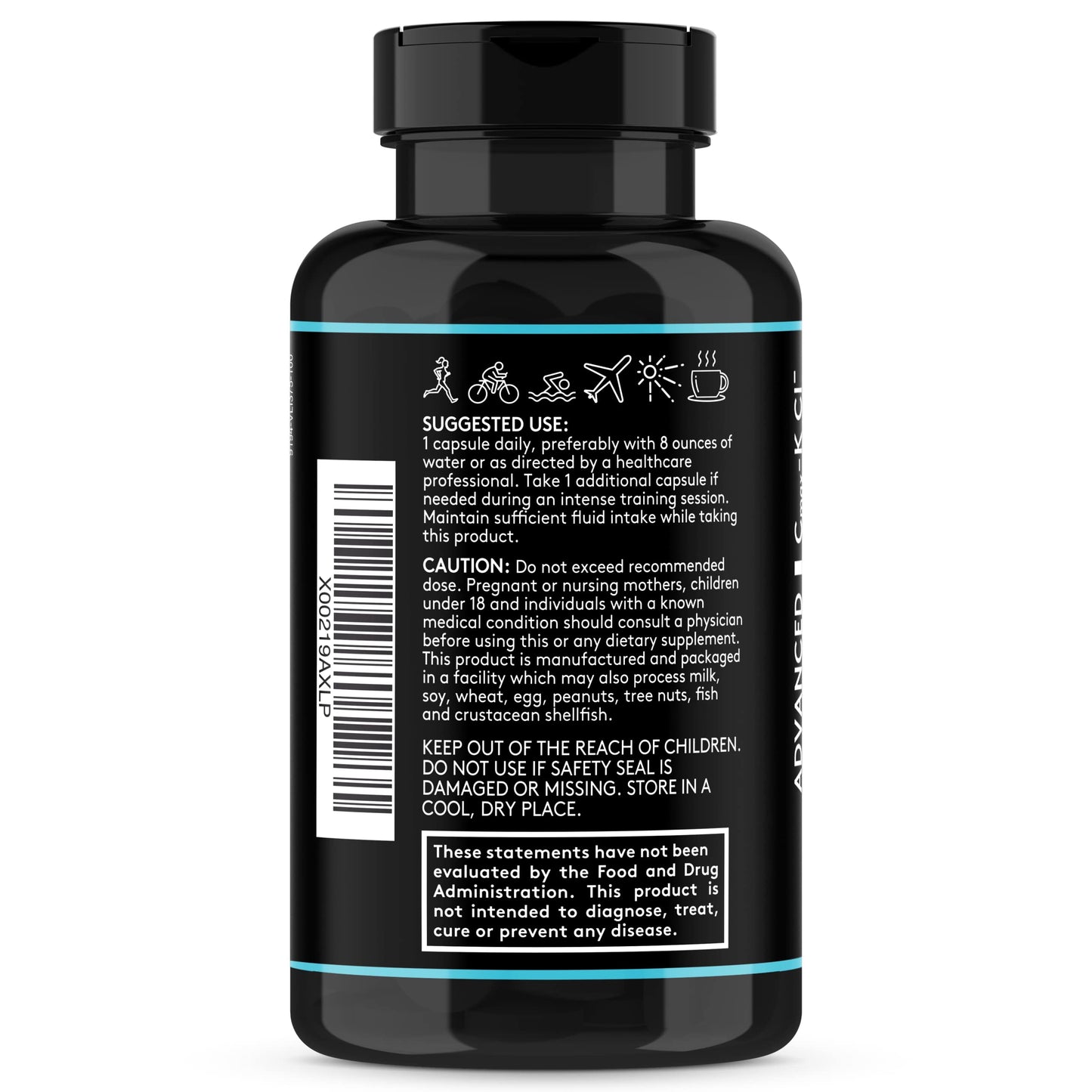 Complete Electrolyte Supplement Pills High Absorption | Cmax Potassium