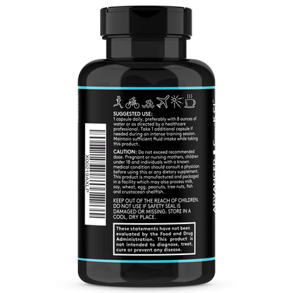Complete Electrolyte Supplement Pills High Absorption | Cmax Potassium Chloride Magnesium Sodium Calcium Zinc | Boost Endurance Muscle Recovery Mental Focus | Salt Electrolytes Tablets | Keto Friendly Youth & TonicBuy Supplements Australia