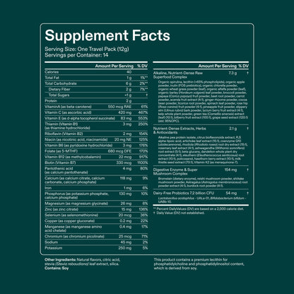AG1 Athletic Greens Powder Supplement, Improve Gut Health, Multivitamin, Probiotic, Gluten Free, Vegan and Keto Friendly, 75 Vitamins (Travel Packs, 14 Count) - Classic Formula AG1 buy supplements Au