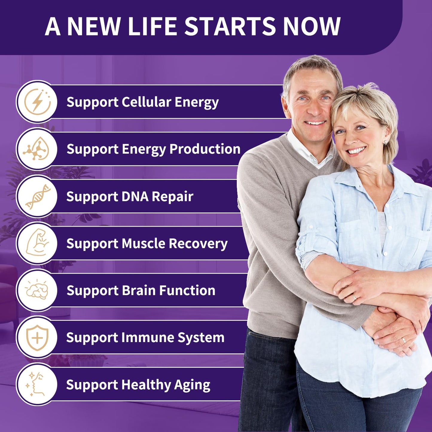 Ecliptron NAD+ Supplement for Women & Men 1800mg - Liposomal NAD Plus with Nicotinamide Riboside & Resveratrol, Anti-Aging | Mitochondrial Health | Radiant Skin - 60 Capsules EcliptronBuy Supplements Australia