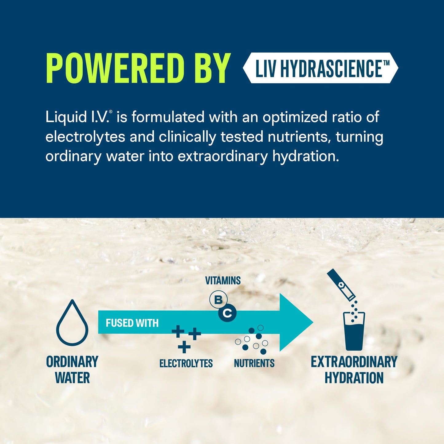 Liquid I.V.® Hydration Multiplier - Seaberry | Electrolyte Powder Drink Mix | 1 Pack (16 Servings) Liquid I.V.Buy Supplements Australia