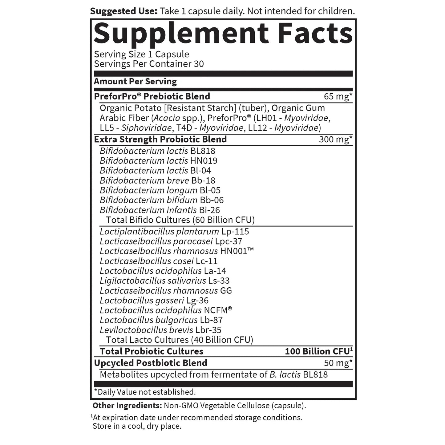 Garden of Life Dr. Formulated Pre, Post & Probiotics 100 Billion CFU Once Daily 3-in-1 Complete Probiotics, Prebiotics & Postbiotics Supplement for Women and Men – Extra Strength, 30 Day Supply Garden of LifeBuy Supplements Australia