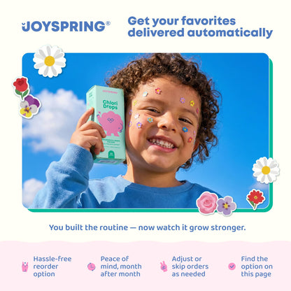 JoySpring Calmify Magnesium Glycinate for Kids | Liquid Magnesium with L-Theanine Supplement | Chamomile Extract & Passion Flower Extract