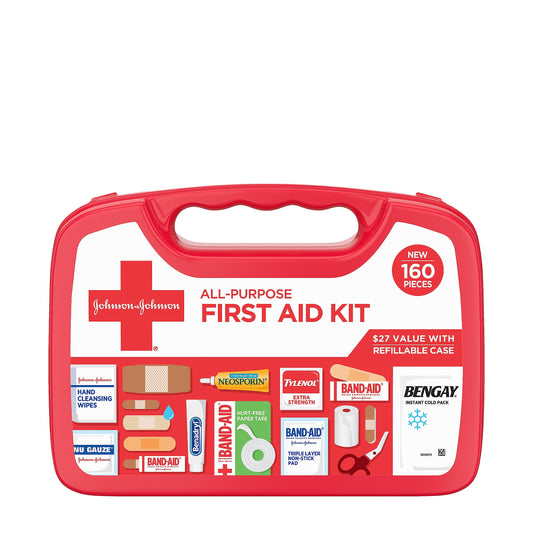 Johnson & Johnson All-Purpose Portable Compact First Aid Kit for Minor Cut Johnson & JohnsonBuy Supplements Australia