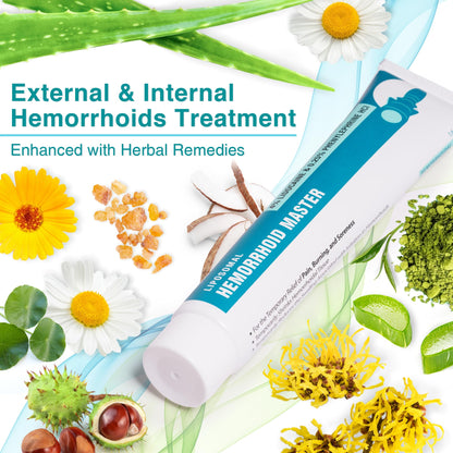 Ebanel 4% Lidocaine Hemorrhoid Treatment Ointment with Phenylephrine, Witch Hazel, Vitamin B6, Zinc Oxide, Frankincense, External and Internal Hemorrhoids Treatment Burn Itch Pain Relief Anal Cream EbanelBuy Supplements Australia