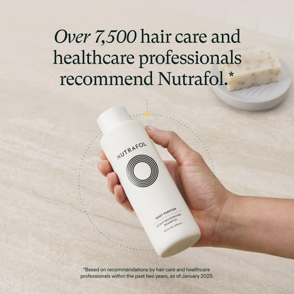 Nutrafol Shampoo, Cleanse and Hydrate Hair and Scalp, Improves Hair Volume, Strength and Texture, Physician-formulated for Thinning Hair, Color Safe, Sulfate Free - 8.1 Fl Oz Bottle NutrafolBuy Supplements Australia