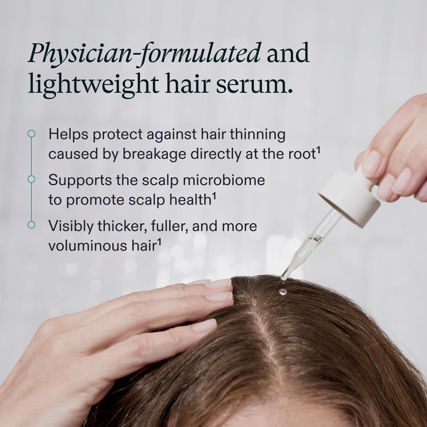 Nutrafol Women's Hair Serum, Safe for Hair Extensions and Color, for Visible Thickness and Strength, Vegan, Lightweight and Fast-Absorbing - 1.7 Fl Oz, Pack of 2 NutrafolBuy Supplements Australia