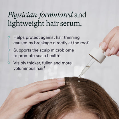 Nutrafol Women's Hair Serum, Supports Visibly Thicker and Stronger Hair, Vegan, Lightweight and Fast-Absorbing - 1.7 Fl Oz, 1 Bottle NutrafolBuy Supplements Australia