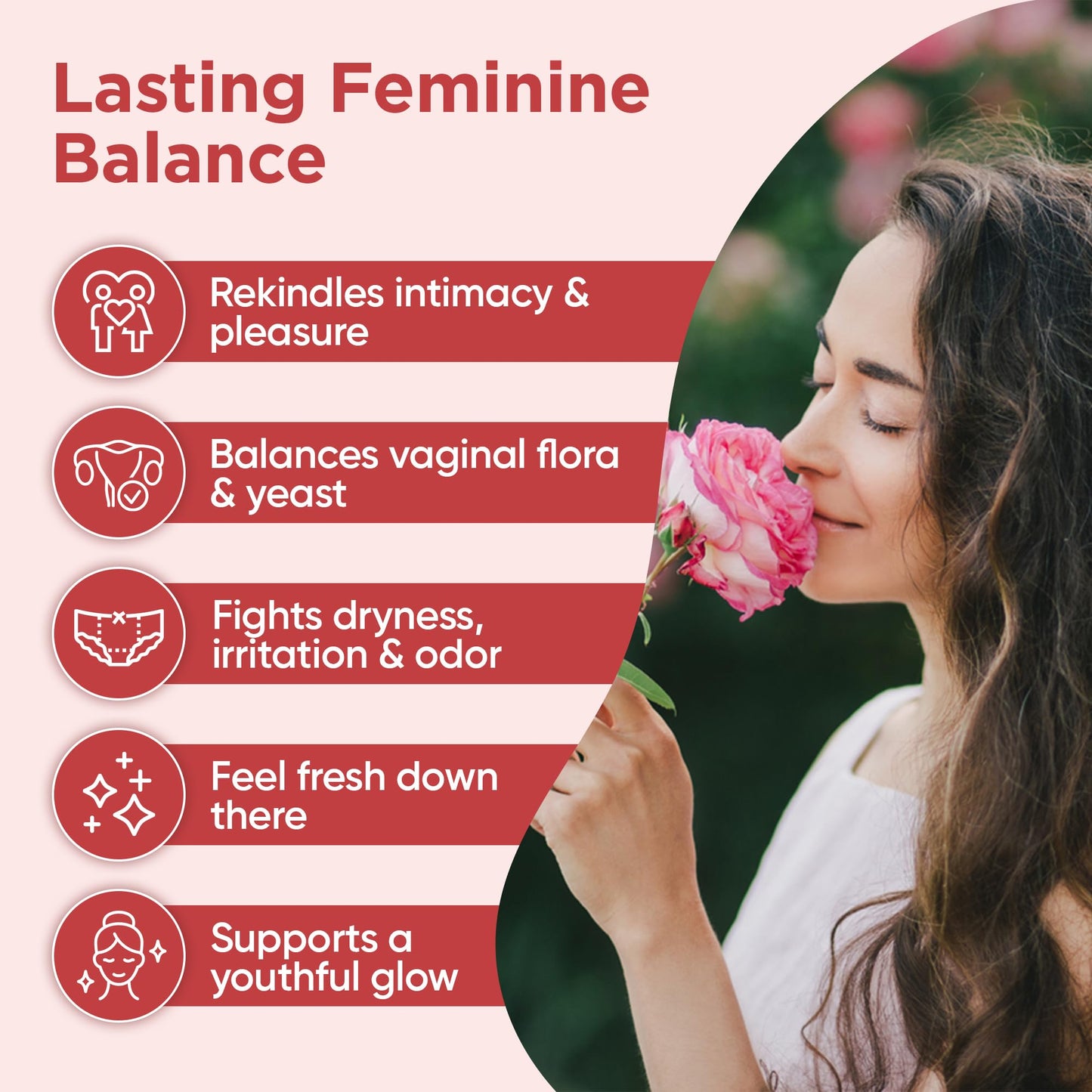 BB Company Radiancy | Vaginal Probiotics for Vaginal Dryness, pH Balance | Fights Itch, Odor | Anti-Aging | Hyaluronic Acid, Probiotics