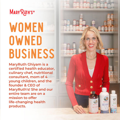 MaryRuth's Liquid Multivitamin+Hair Growth | Clinically Tested for Thicker Hair & Facial Wrinkles in Women | Biotin 10000mcg | Lustriva Hair Growth Supplement | MaryRuth OrganicsBuy Supplements Australia
