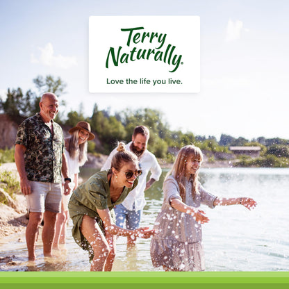 Terry Naturally BioActive Magnesium Complex - Bone & Heart Health Support - Supplement with Vitamin B6, Zinc & Magnesium - Pyridoxal-5-Phosphate Vegan Capsule Supplement - 120 Capsules Terry Naturally buy supplements Au