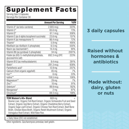 Ancient Nutrition Multivitamins for Men and Women, Age 40+ (90 Count) Ancient Nutrition