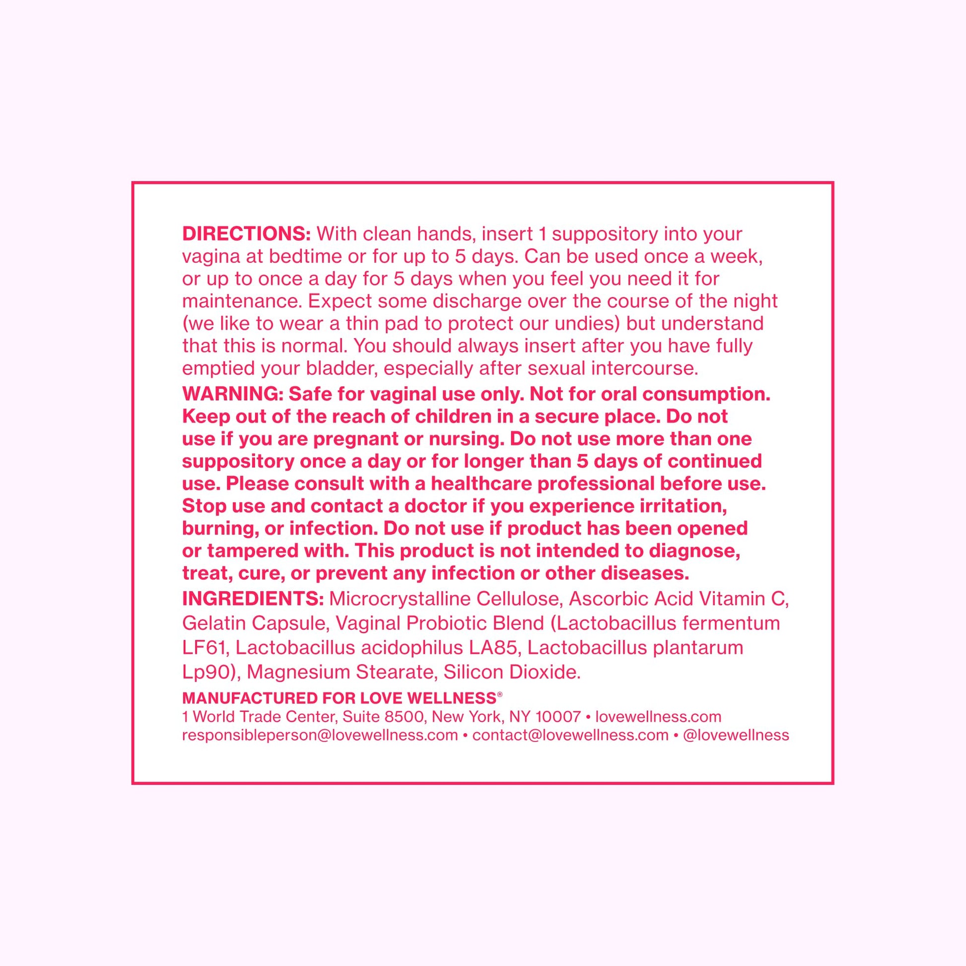 Love Wellness The Killer & Flora Power | Vaginal Suppository Duo with Boric Acid, Probiotics & Vitamin C | Supports pH Balance, Odor Control & Feminine Health | Fragrance-Free, Non-GMO & Paraben Free Love WellnessBuy Supplements Australia