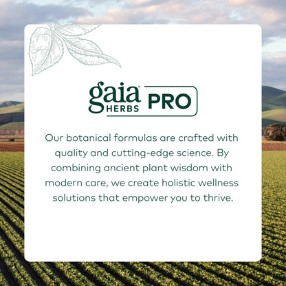 GAIA HERBS PRO Nootropic Focus - Brain Health Support Supplement* - Nootropic Supplement with Saffron, Ginkgo Leaf Extract & Lemon Balm - Vegan, Gluten-Free - 40 Liquid Phyto-Caps (20 Servings) Gaia Herbs PROBuy Supplements Australia
