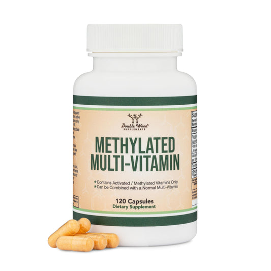 Methylated Multivitamin (Methylated and Activated Vitamins Only - Methylated B Complex with Trimethylglycine Double Wood SupplementsBuy Supplements Australia