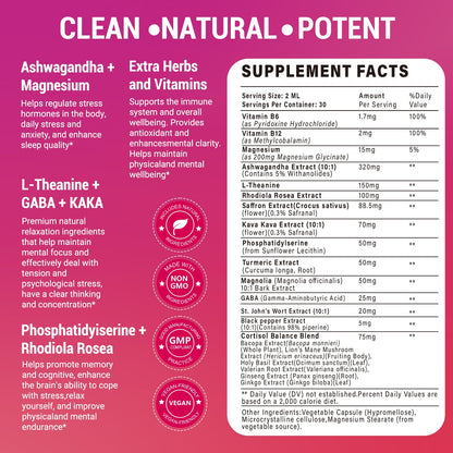 Bvlaue Cortisol Supplements Detox for Women - 20-in-1 Cortisol Reducer,Manager,Lower w/Ashwagandha,Magnesium,L-Theanine,Saffron,Rhodiola for Hormone Balance/Sleep/Stress Relief,Strawberry Flavor BvlaueBuy Supplements Australia
