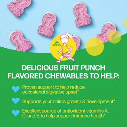 Culturelle Kids Complete Chewable Multivitamin + Probiotic For Kids, Ages 3+, 50 Count, Digestive Health, Oral Health & Immune Support CulturelleBuy Supplements Australia