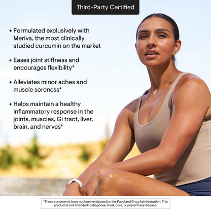 THORNE - Curcumin Phytosome 500 mg (Meriva) - Sustained Release, Clinically Studied - Supports Healthy Inflammatory Response in Joints, Muscles, GI Tract, Liver, Brain & Nerves* - 60 Servings THORNEBuy Supplements Australia