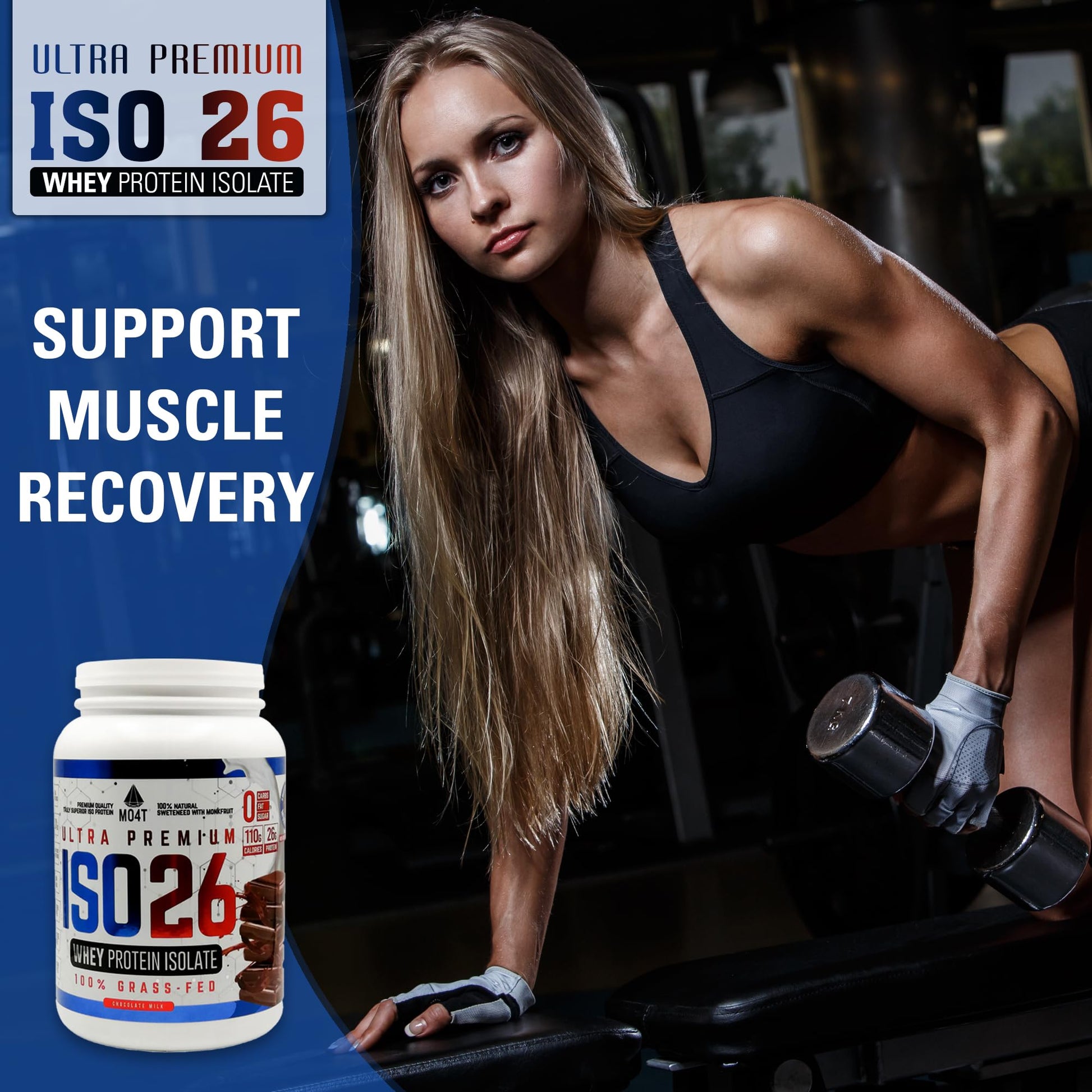 MOMOF4TRANSFORM MO4T Grass Fed Whey Protein Isolate Powder, Naturally Sweetened MOMOF4TRANSFORMBuy Supplements Australia