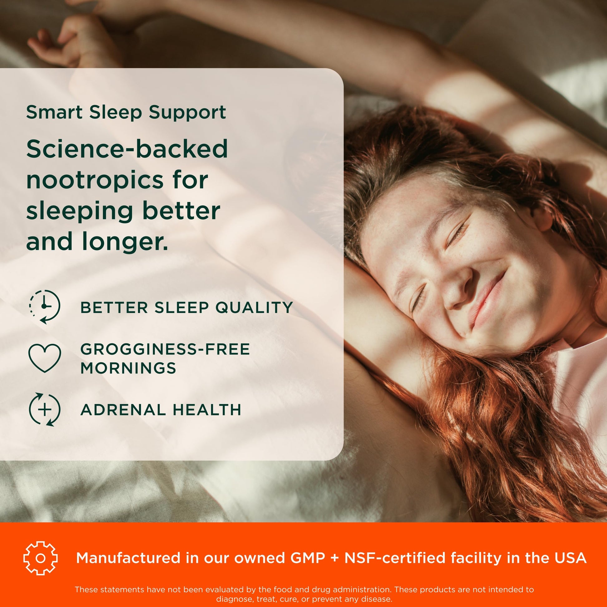 Genius Sleep AID - Smart Sleeping Pills Supplement - Relaxation Enhancer and Mood Support w/Inositol, L-Theanine & Glycine - 40 Capsules The Genius BrandBuy Supplements Australia