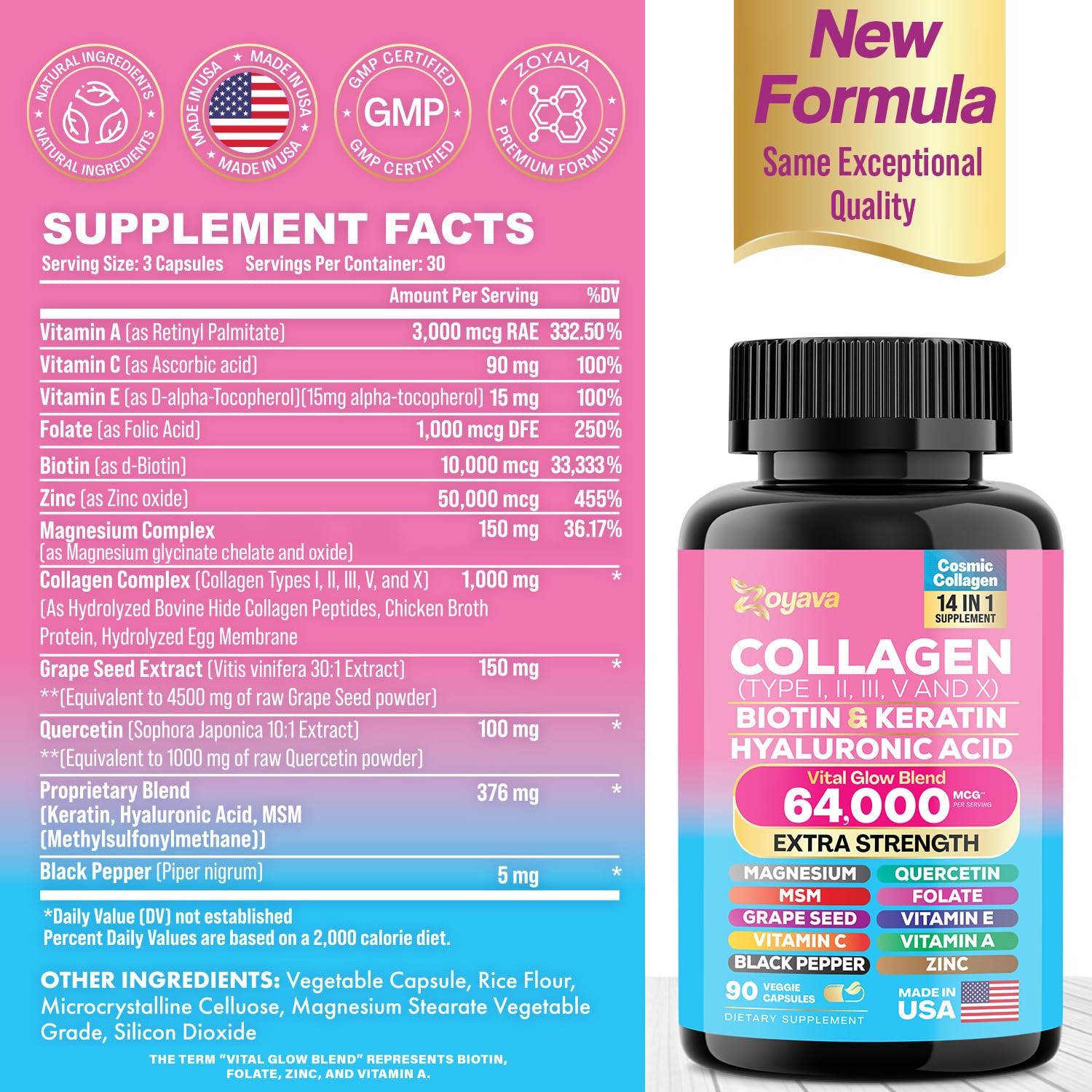 Zoyava Sea Moss 16-in-1 and Collagen 14-in-1 Bundle ZoyavaBuy Supplements Australia