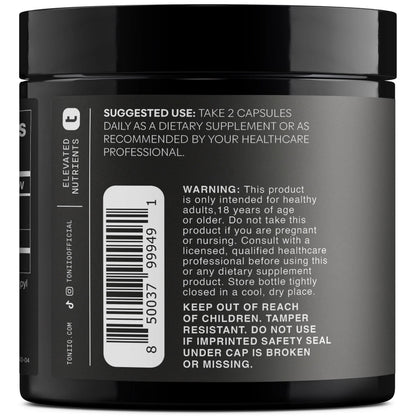 Toniiq Ultra High Purity Fisetin 500mg - 98%+ Higly Purified & Bioavailable Fisetin Supplement with MCT Oil for Absorption - Third-Party Tested Senolytic Supplements for Aging Support - 60 Capsules Toniiq buy supplements Au