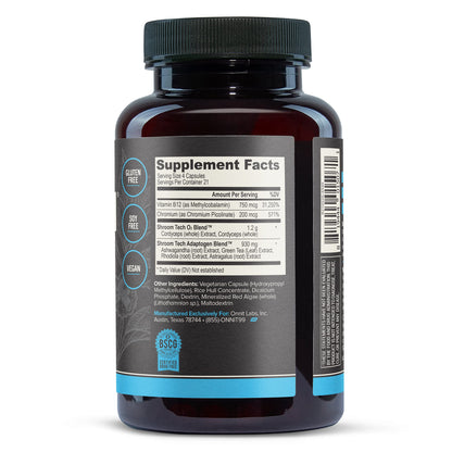 Onnit Shroom TECH Sport (84ct) | All Natural Pre-Workout Supplement with Ashwagandha ONNITBuy Supplements Australia