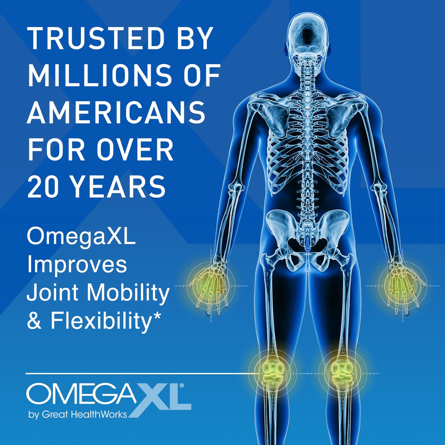 OmegaXL Joint Support Supplement - Natural Muscle Support, Green Lipped Mussel Oil, Soft Gel Pills, Drug-Free, 300 Count OmegaXLBuy Supplements Australia