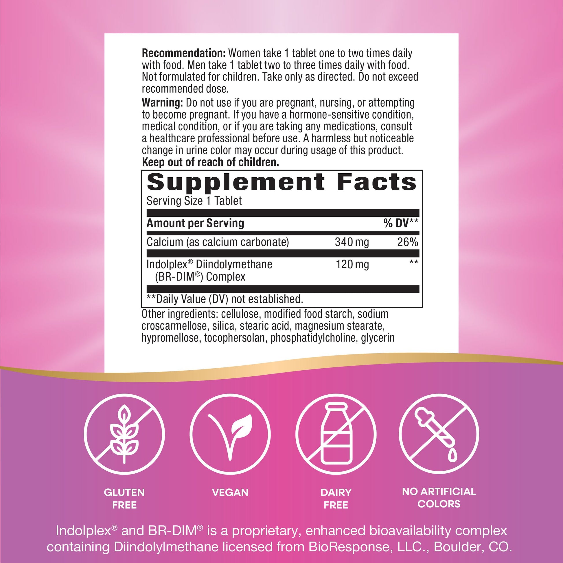 Nature's Way Estrobalance, Absorbable BR-DIM, Supports Healthy Estrogen Metabolism*, Vegan, Gluten Free, 60 Tablets (Packaging May Vary) Nature's WayBuy Supplements Australia