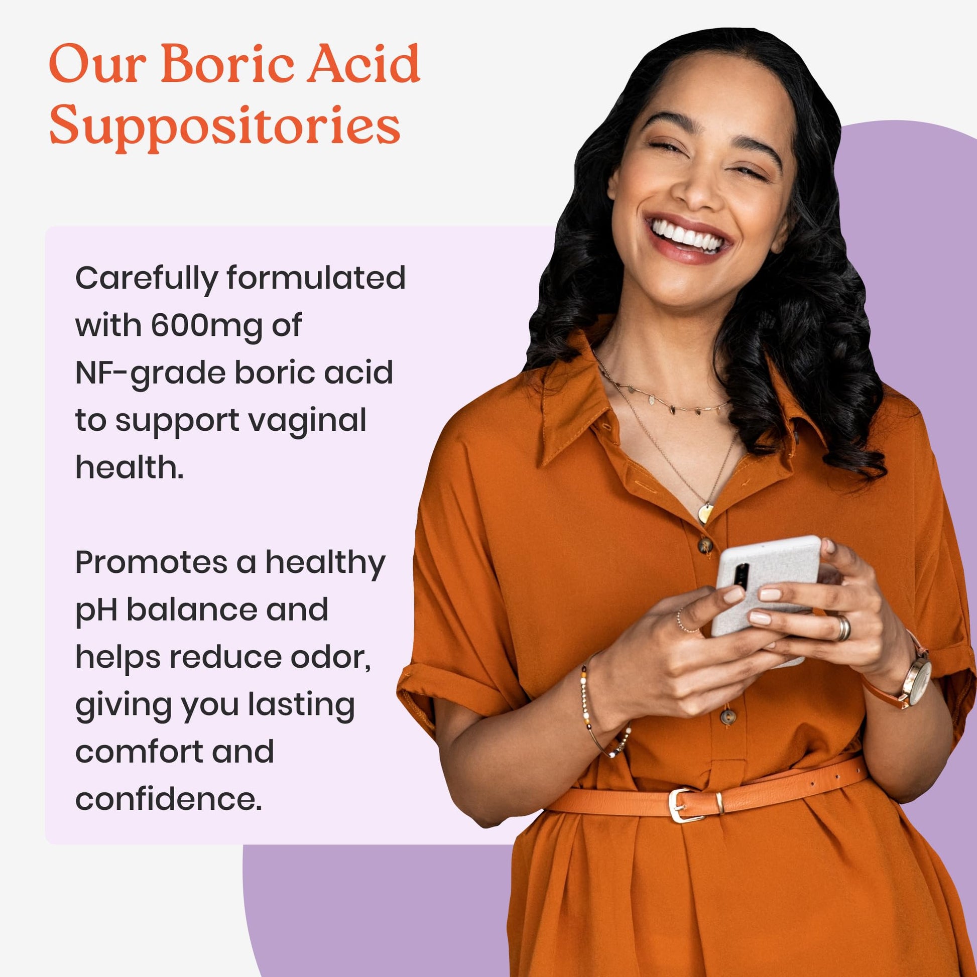 NewLife Naturals - Boric Acid Suppositories for Women pH Balance Pills - 600mg - Feminine Care - Vaginal Odor Itching Discharge BV | Made in USA | 30 Capsules NewLife NaturalsBuy Supplements Australia