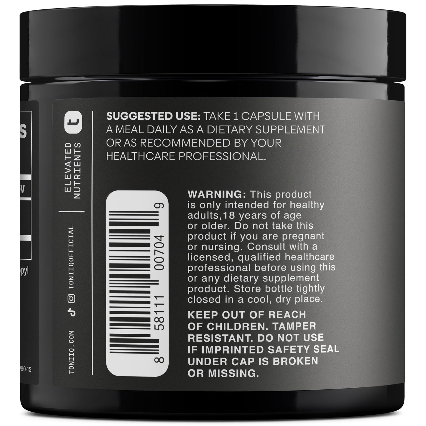Toniiq Ultra High Strength 5HTP Capsules - 99%+ Highly Purified and Bioavailable - 12:1 Concentrated Extract - 200mg - 90 Veggie Capsules ToniiqBuy Supplements Australia