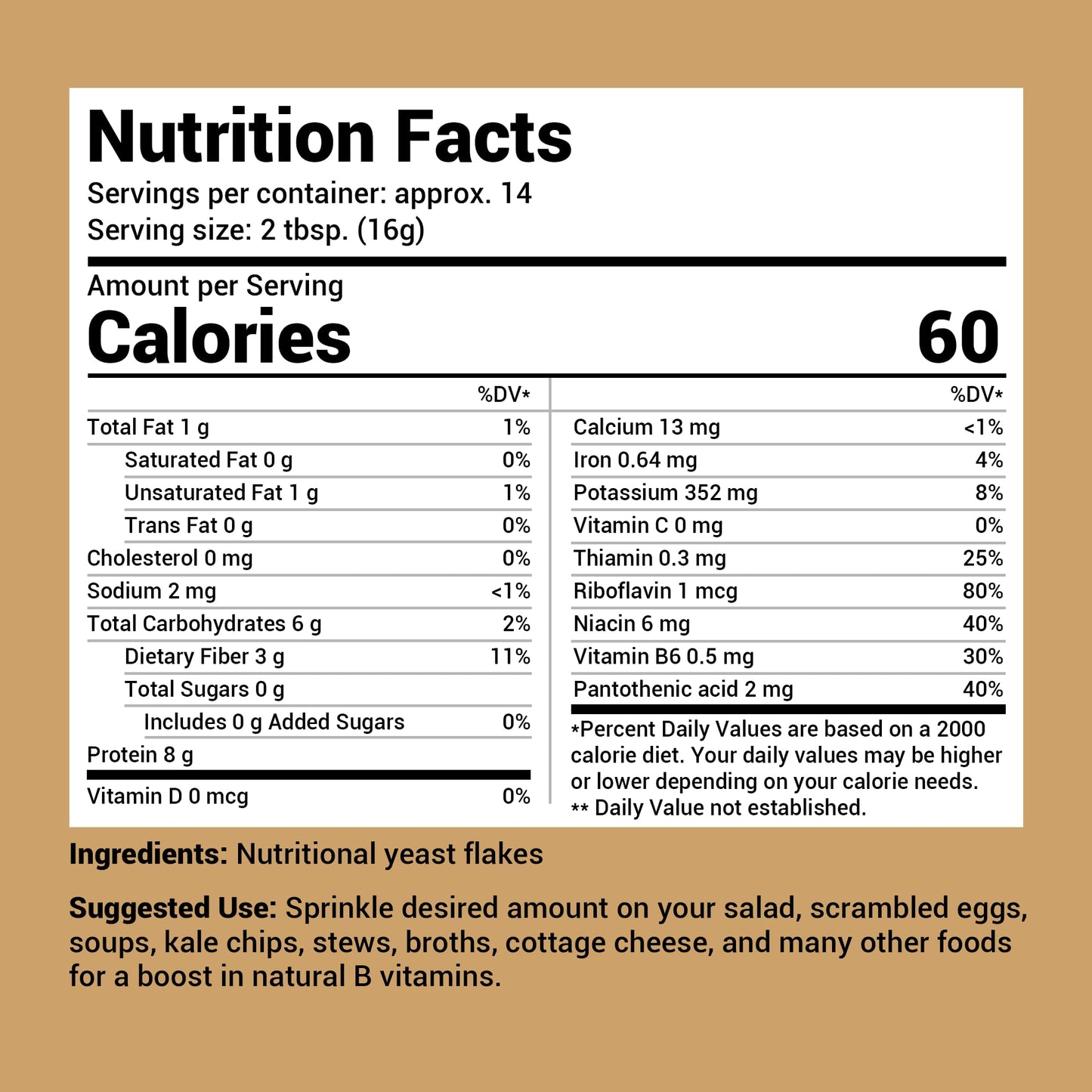 Dr. Berg Premium Nutritional Yeast Flakes - Delicious Non-Fortified Nutritional Yeast Dr. Berg NutritionalsBuy Supplements Australia