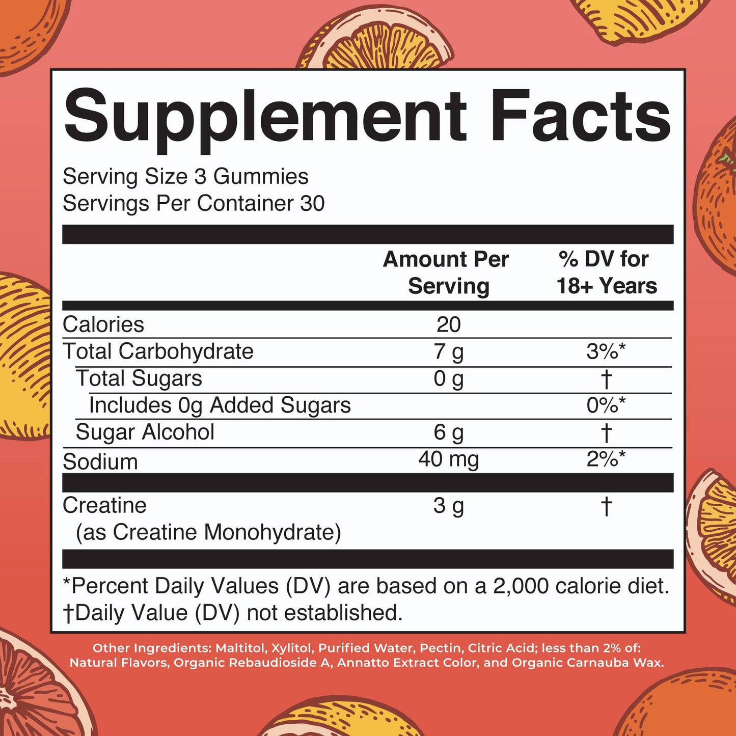 MaryRuth's Creatine Gummies | Creatine Monohydrate Gummies | 3g Creatine Per Serving | Creatine for Women & Men | Tangerine Citrus Flavor | Exercise | Workout | Sugar Free | Vegan | 90 Count MARYRUTH'SBuy Supplements Australia