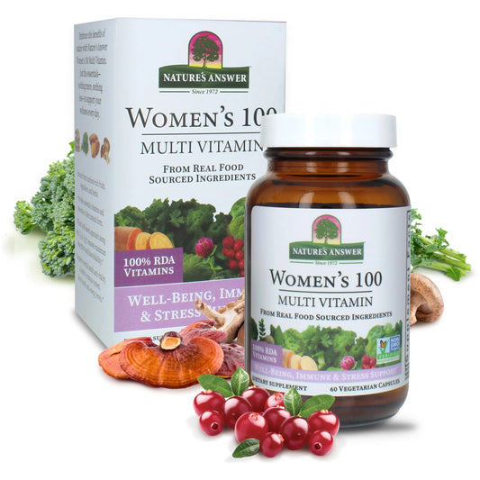 Nature's Answer Women's 100, Multivitamin, 60 Vegetarian Capsules Nature's Answer